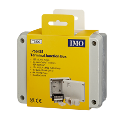 Terminal Junction Box IP66/IP55, 119x139x70mm